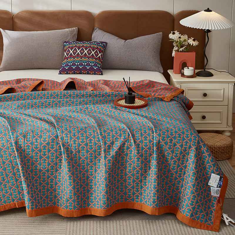 Pure Cotton Luxury Three-layer Cotton Blanket